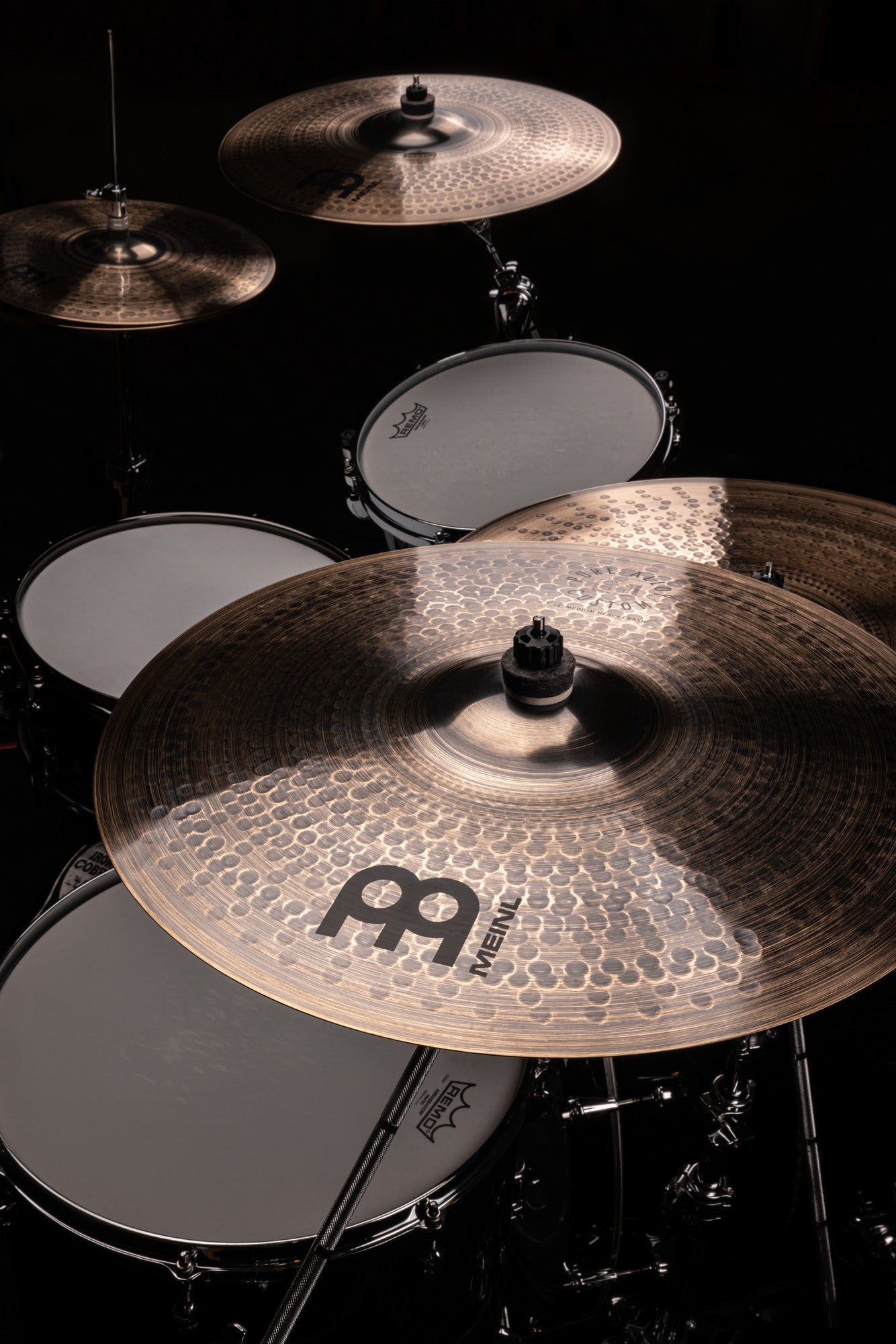 Platillos MEINL de aleación pura personalizados de tono medio pesado - PAC18MHC de 18"
